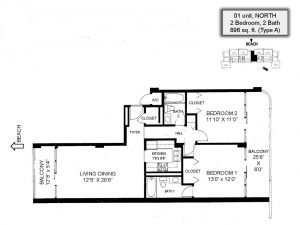 Admiralty House - Floor Plans - Marco Island, Fl