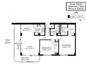 Admiralty House - Floor Plans - Marco Island, Fl